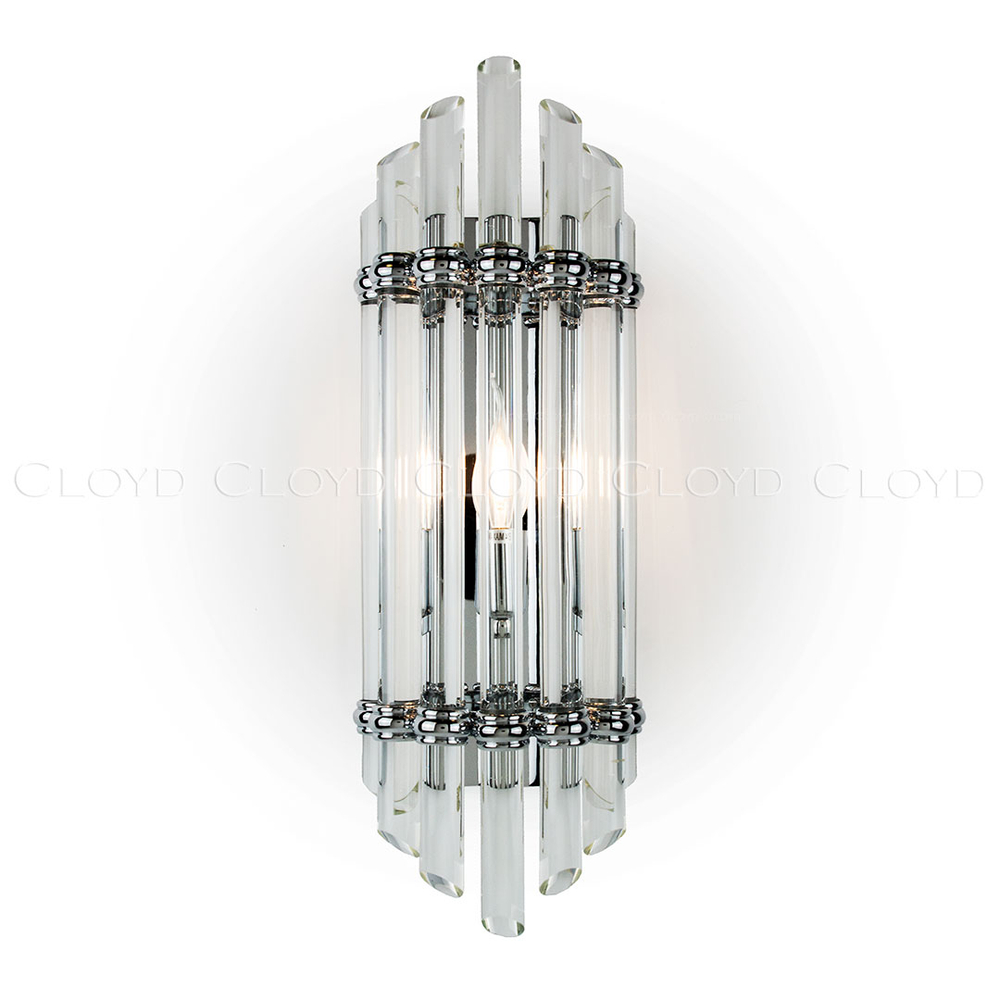 Бра Cloyd HARP W1 / выс. 50 см - хром (арт.20474)