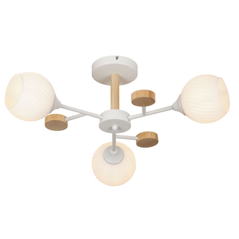 Люстра Rivoli   9180-303 3 х Е27 60 Вт модерн