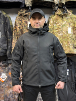 Куртка софтшелл Черный