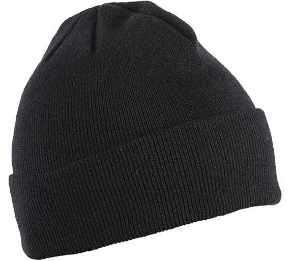 Шапка вязаная черная универсальный размер ENZ Högert, арт. HT5K473