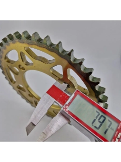 Венец, звезда ведомая задняя для питбайка (428H-41)