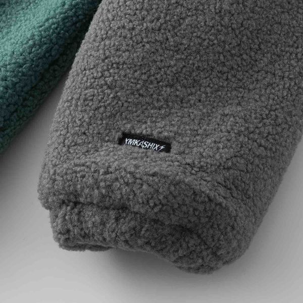 Куртка Furry HTF серая/изумрудная - фото 9