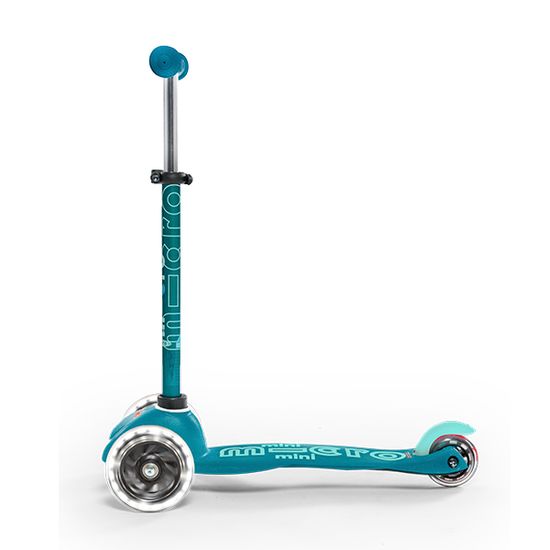 Самокат Mini Micro Deluxe LED Аква