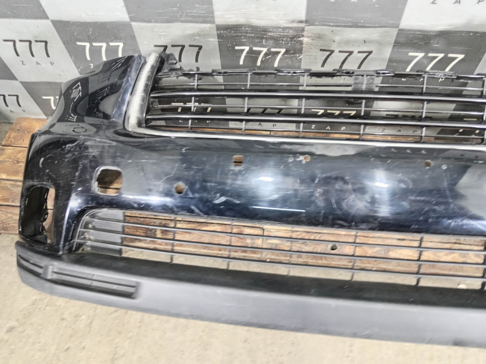 Бампер передний Toyota Highlander 3 (U50) 13-16 Б/У Оригинал 521190E924