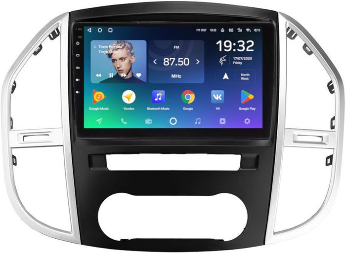 Магнитола для Mercedes-Benz Vito 2014+ - Teyes CC2 PLUS монитор 10.1" QLED, Android 10, Быстрая, SIM-слот