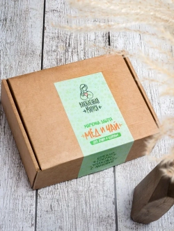 Набор иммунного чая с баданом и мёдом №3