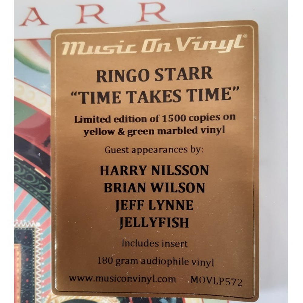Ringo Starr / Time Takes Time (Coloured Vinyl)(LP)