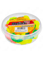 Виброхвост несъедобный Helios Chubby 3,55"/9 см Pepper Green & Orange LT 20шт. (HS-4-032-N-20)