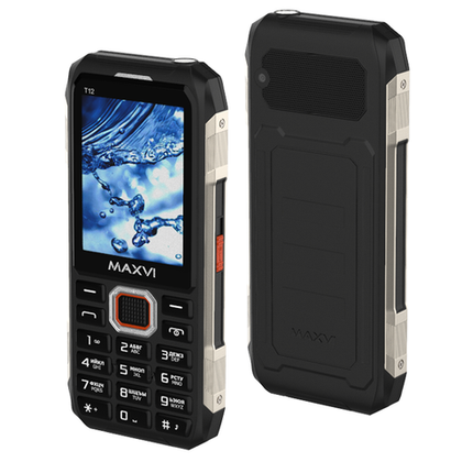 Сотовый телефон Maxvi T12 Black