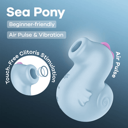 Вакуумный стимулятор клитора Satisfyer Sea Pony
