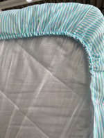 Комплект в кроватку 6-ти предметный "Мишка морячок", поплин