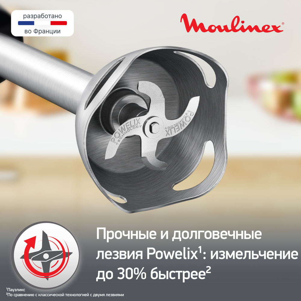 Блендер Moulinex DD67L810 черный