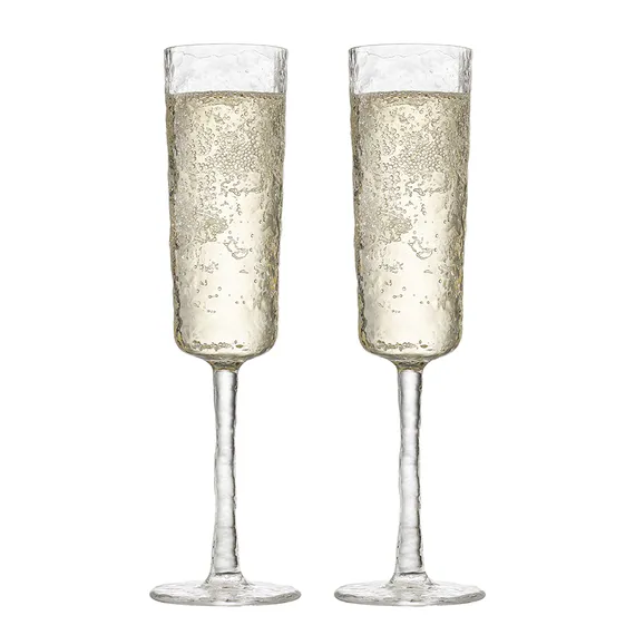 Набор из 4 бокалов для шампанского Arctic, 180 мл, прозрачный