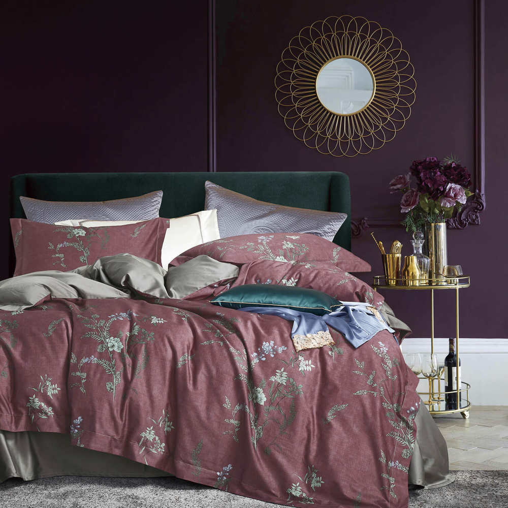 Постельное белье 2 спальное евро Sharmes Scarlet