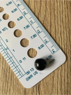 Пуговицы блузочные жемчуг 9мм (20шт)