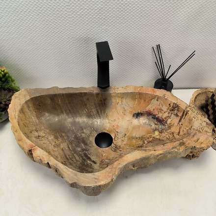 Раковина из окаменелого дерева OD-62393 70*37*15