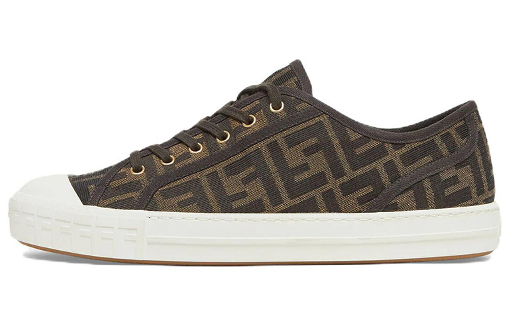 Кеды FENDI Domino FF, 8E8325AJZXF0R7V