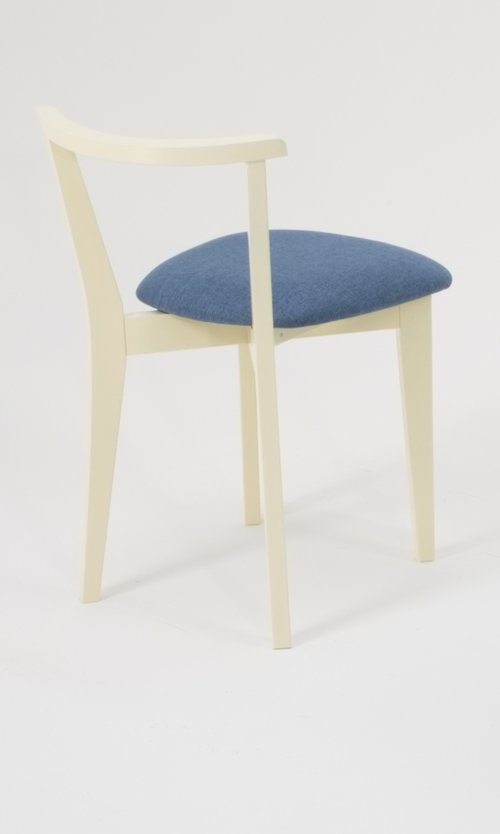 Стул Zip-mebel Франк слоновая кость синий