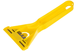 Пластмассовый скребок в наборе с 5 лезвиями STAYER STANDARD 50мм 0851-H6_z01