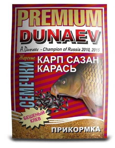 Прикормка "DUNAEV-PREMIUM" 1кг Карп-Сазан Кукуруза
