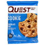 Quest Nutrition, протеиновое печенье, с шоколадной крошкой, 12 шт. по 59 г (2,08 унции)