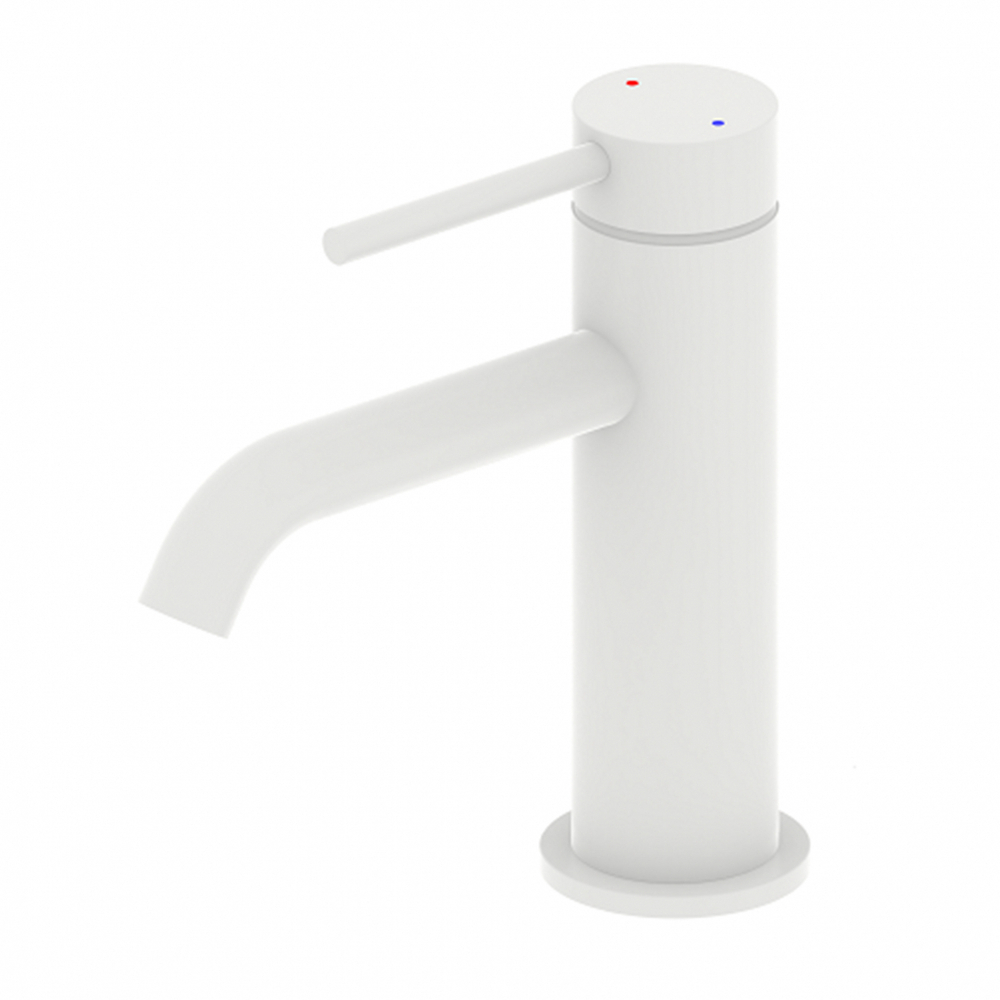 Смеситель для раковины WONZON & WOGHAND STICK, Белый матовый (WW-88139017-MW)