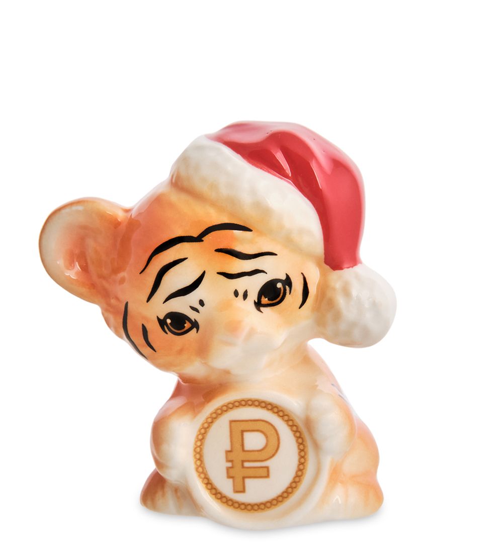 XA-628 Фигурка «Тигр с монетой»