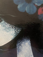 Картина маслом на холсте "Девушка и птица" 80х70 см. Деревянный подрамник. Художник Наталия Осадчук