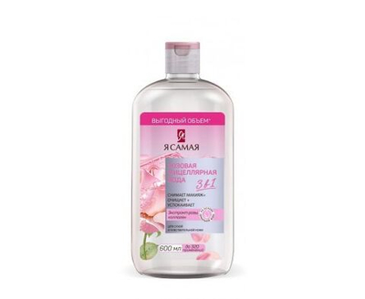 Мицеллярная розовая вода Я САМАЯ, 600 мл