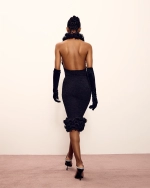 Skirt Narciss Black MIDI