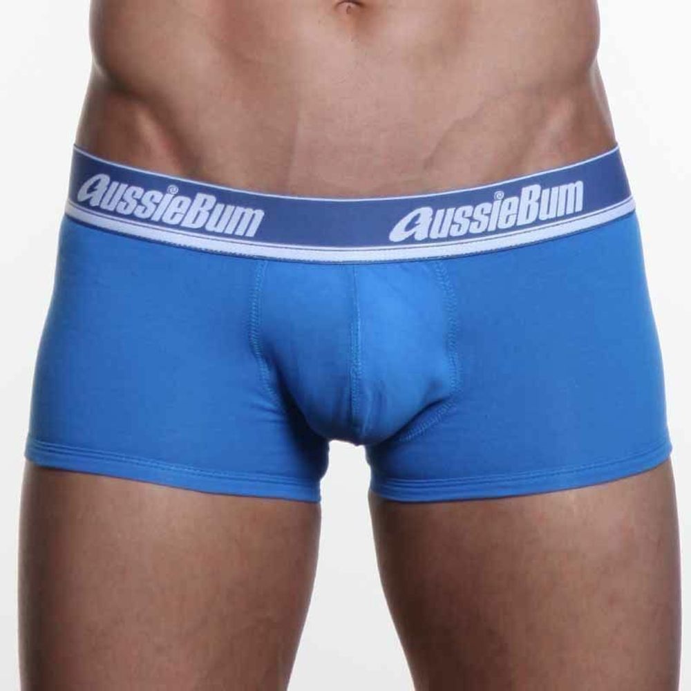 Мужские трусы хипсы синие Aussiebum AB00393