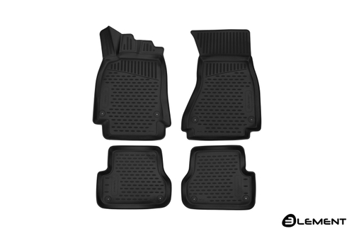 Коврики в салон для AUDI A6, 2012-, седан ELEMENT3D0423210K