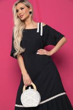 Платье "Хит лета" (черное) П8806 LT Collection