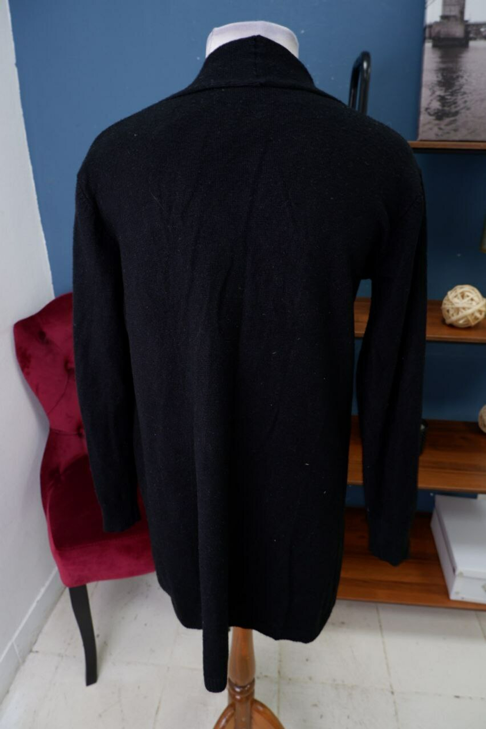 Кардиган черный 46 размер