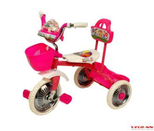 Велосипед 3-кол."ЧИЖИК" ; розовый