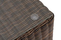 "Капри" журнальный столик плетеный, цвет коричневый