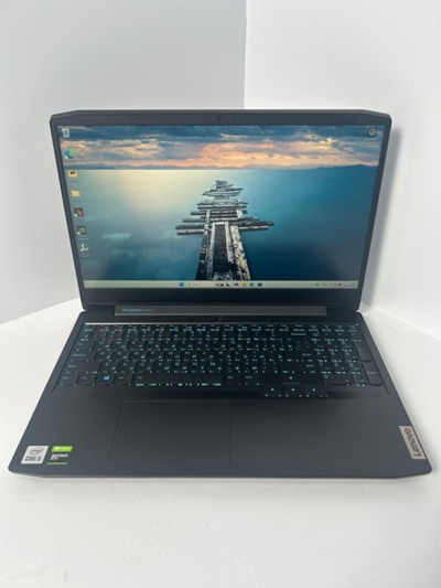 Ноутбук Lenovo ideapad Gaming 3-15IMH05 CPU: Intel Core i5 10300H 2.5 ГГц, RAM: 8 ГБ, SSD: 256 ГБ, GPU: GeForce GTX 1650 Ti 4GB, OS: Без ОС, Цвет: черный, Состояние: B1