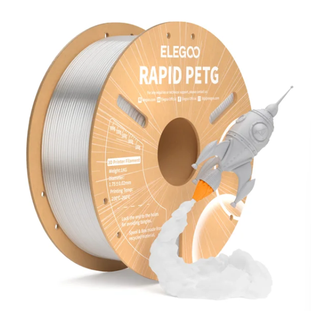 PETG Rapid пластик Elegoo для 3D принтера 1 кг
