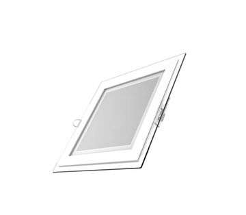 Квадратный светильник с декоративным стеклом Gauss 18W 3000K 948111118