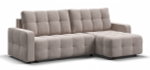 Угловой диван Денди Велюр Монолит латте