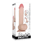 Фаллоимитатор с подвижной кожей Flexskin Poseable Dildo - 19,7 см. (Цвет: телесный)
