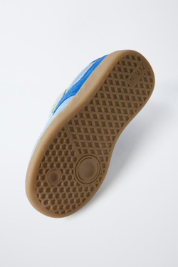 ZARA КРОССОВКИ В СТИЛЕ РЕТРО, СИНИЙ