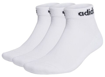 Теннисные носки Adidas Linear Ankle Socks Cushioned 3P - белый