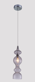 Подвесной светильник Crystal Lux IRIS SP1 A SMOKE