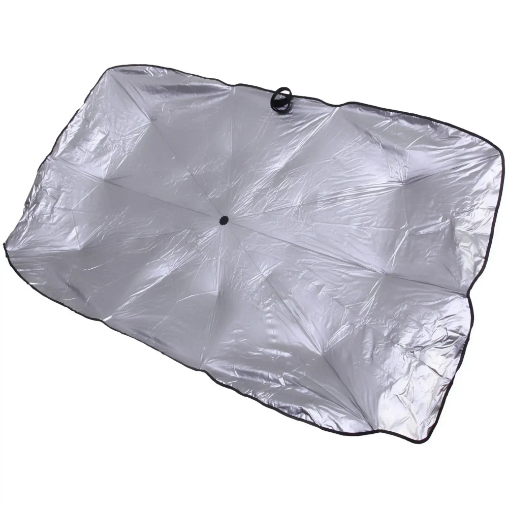 Шторка-зонт складная на лобовое стекло, 140*75 см