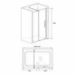 Душевая система RGW Shower Panels SP-6143-01 50140801-01 хром