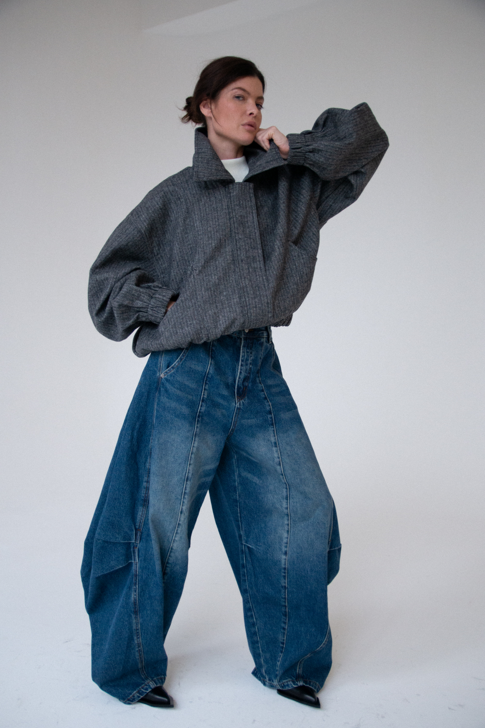 Бомбер из шерсти JONY