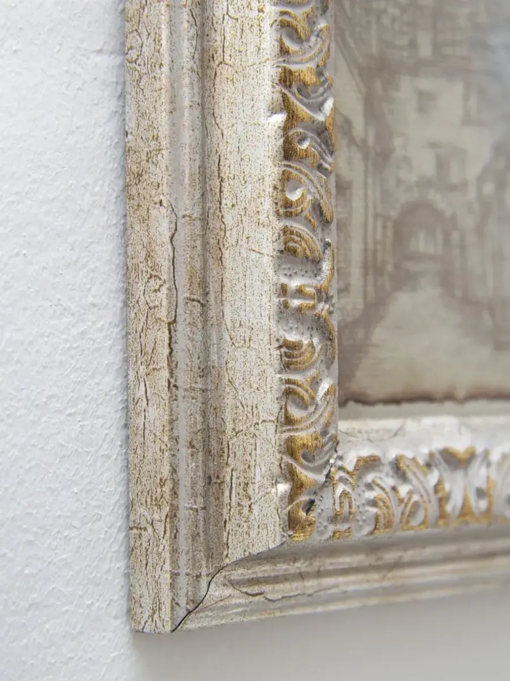 Картина на натуральном холсте "Птички"