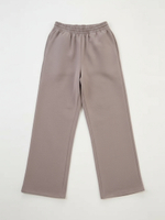 Свободные брюки из футера с начёсом