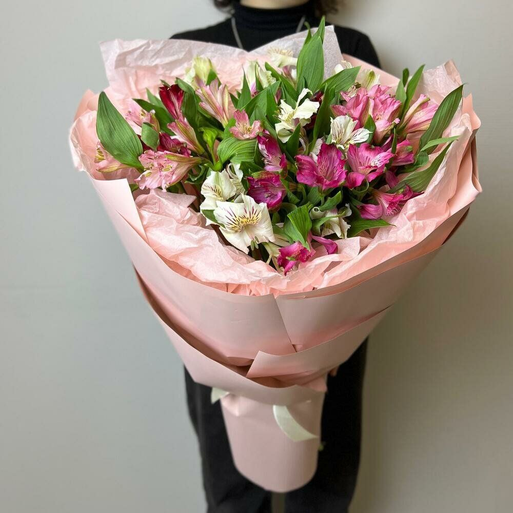 Монобукет из 11 альстромерий